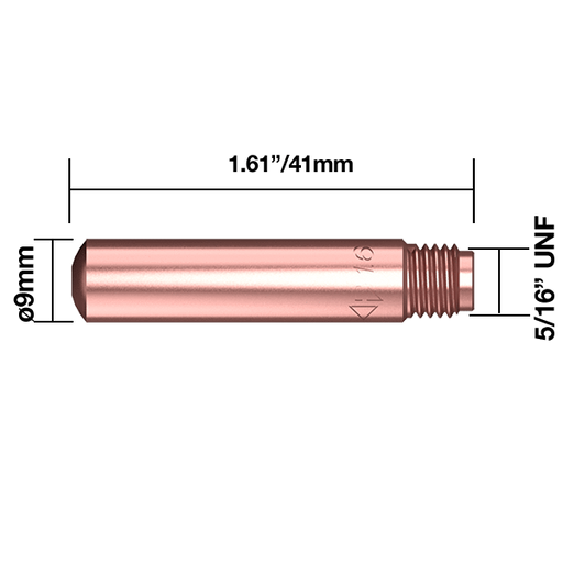 josephfirth TWC Contact Tips TWC Contact Tip Flux Cored <sup>5</sup>⁄<sub>64</sub>" - 2.0mm Pk25