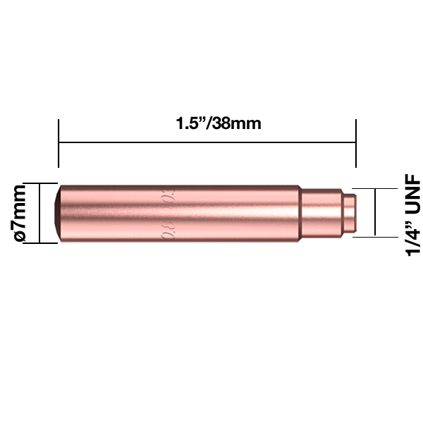 josephfirth TWC Contact Tips TWC HD Contact Tip 0.040" - 1.0mm Pk25
