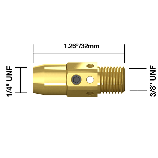 josephfirth TWC Gas Difusers TWC Diffuser <sup>1</sup>⁄<sub>4</sub>" UNF Pk5