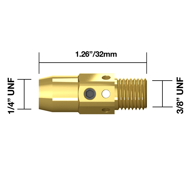 josephfirth TWC Gas Difusers TWC Diffuser <sup>1</sup>&frasl;<sub>4</sub>" UNF Pk5