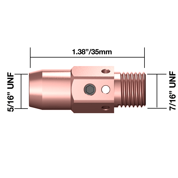 josephfirth TWC Gas Difusers TWC Diffuser <sup>5</sup>&frasl;<sub>16</sub>" UNF Pk5