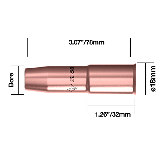 josephfirth TWC Nozzles TWC Nozzle Adjustable <sup>1</sup>⁄<sub>2</sub>" -13mm Pk5