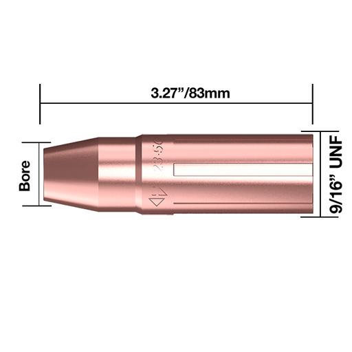 josephfirth TWC Nozzles TWC Nozzle Self Insulated <sup>5</sup>⁄<sub>8</sub>" -16mm Pk5