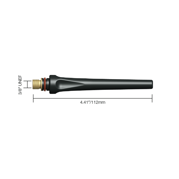 Parweld Back Cap TIG Back Cap Long 4.41"/112mm ECO WP17/18/26