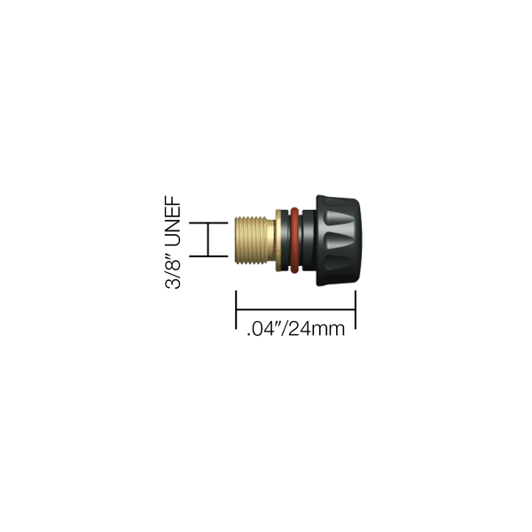Parweld Back Cap TIG Back Cap Short 0.04"/24mm