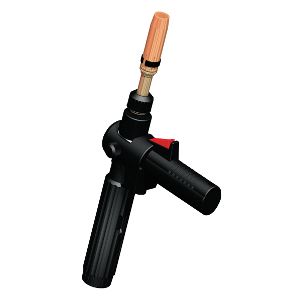 Parweld BZL BZL Push Pull 400W Water Cooled Torch (180°) PP400W-180 Binzel Type