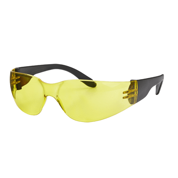 Parweld Eye Protection Spectacles Amber Wrap Around Safety Spectacle