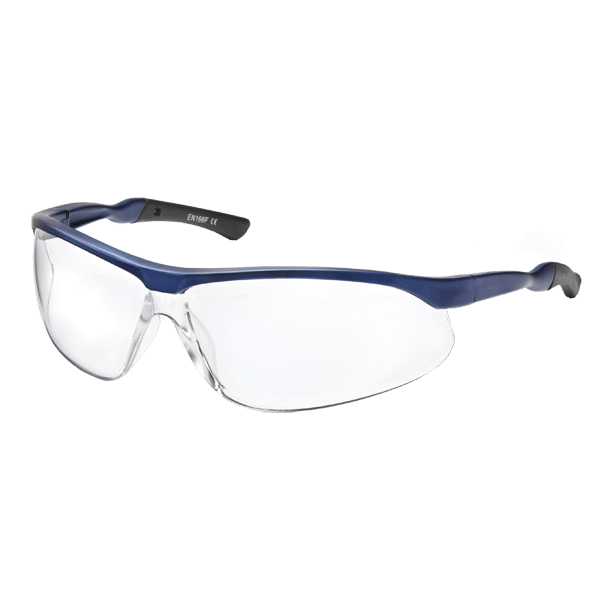 Parweld Eye Protection Spectacles Blue Sports Style Spectacle