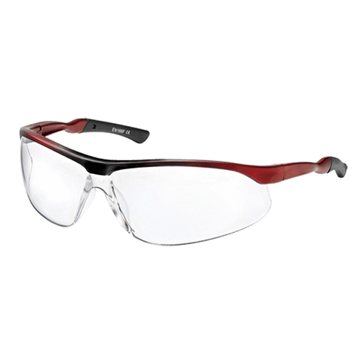 Parweld Eye Protection Spectacles Red Sports Style Spectacle