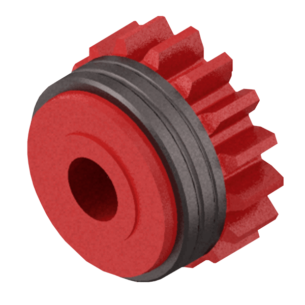 Parweld Feed Roll Plain V Groove Kemppi Feed Roll 0.6mm - 0.8mm