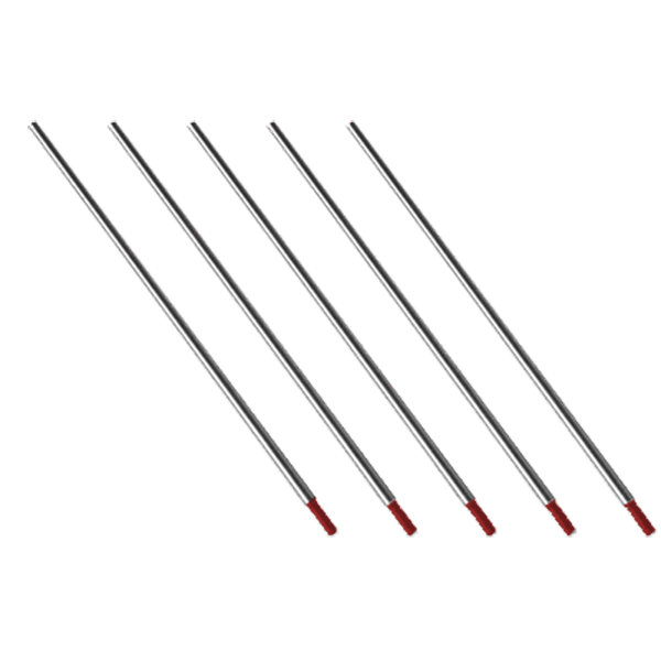 Parweld Filler Metals and Tungsten Electrode 2% Thoriated Tungstens Red 2.0mm x 150mm Pk10