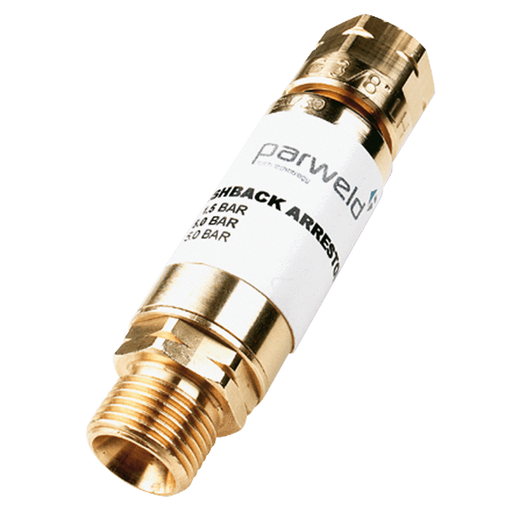 Parweld Flashback Arrestor Flashback Arrestor In Line Oxygen