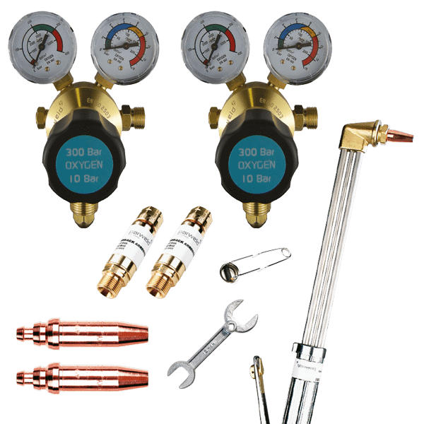 Parweld Gas Contractor Set 18/90 Cutting Set  2 Gauges A