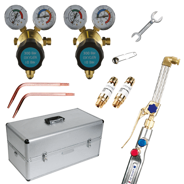 Parweld Gas Contractor Set Lightweight Cutting /Welding Set Inc Case