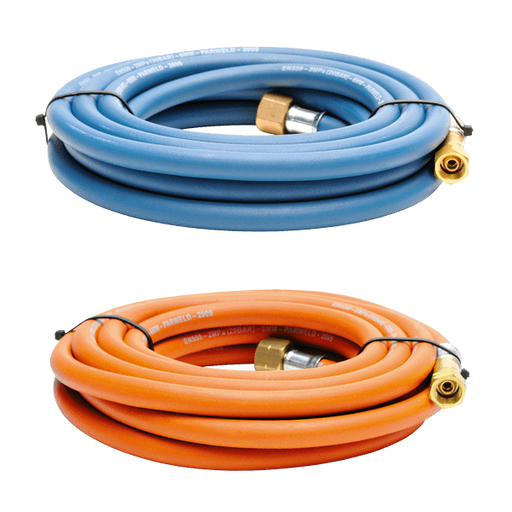 Joseph Firth Cutting and Welding Hose Sets Hose Set 6mm Oxygen/Propane x 20m C/W Fittings 1/4" To 3/8"