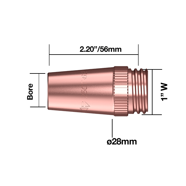 josephfirth TWC Nozzles TWC Fixed Nozzle <sup>5</sup>&frasl;<sub>8</sub>" -16mm Pk5