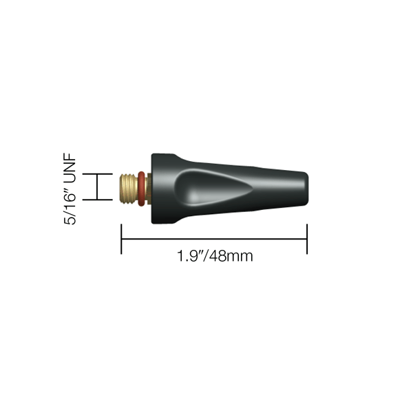 Parweld Back Cap TIG Back Cap Medium 1.9"/48mm WP9/20