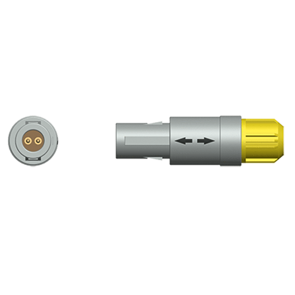 Parweld Cable Plug 2 Pin Push Fit Plug
