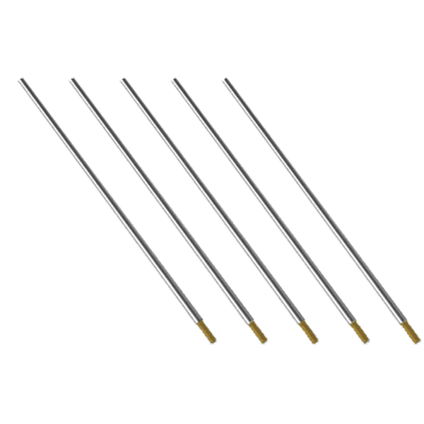 Parweld Filler Metals and Tungsten Electrode 1.5% Lanthanum (Gold) Tungstens 2.4mm x 150mm Pk10
