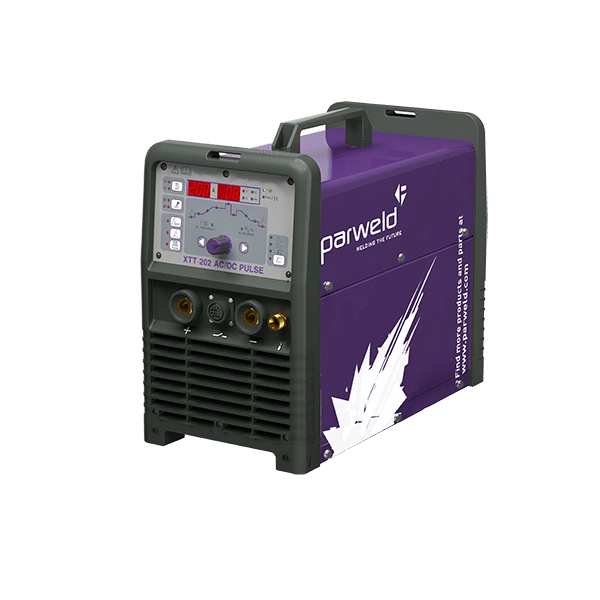 Parweld TIG Inverter XTT202P AC/DC Pulsed TIG Inverter with PRO26 Torch Package and Regulator