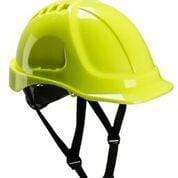 Portwest PPE Head Protection Hi-Vis Yellow / 1 x Portwest Endurance Plus Safety Helmet PS54